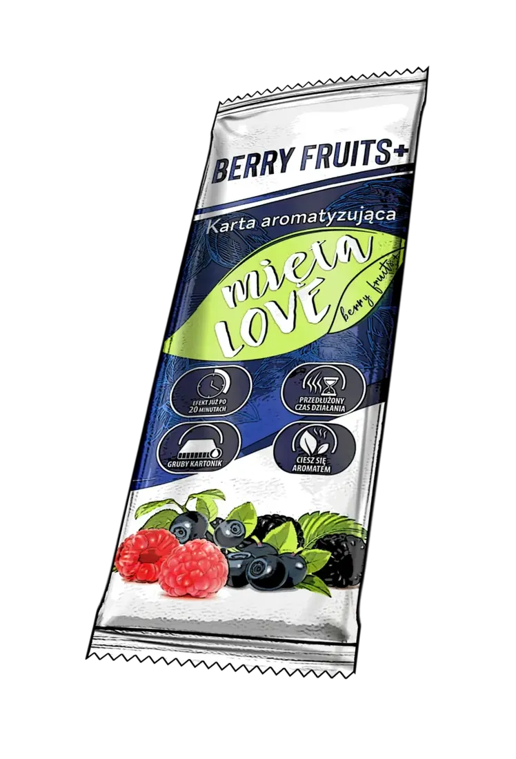Karta aromatyzująca MiętaLove Berry Fruits+