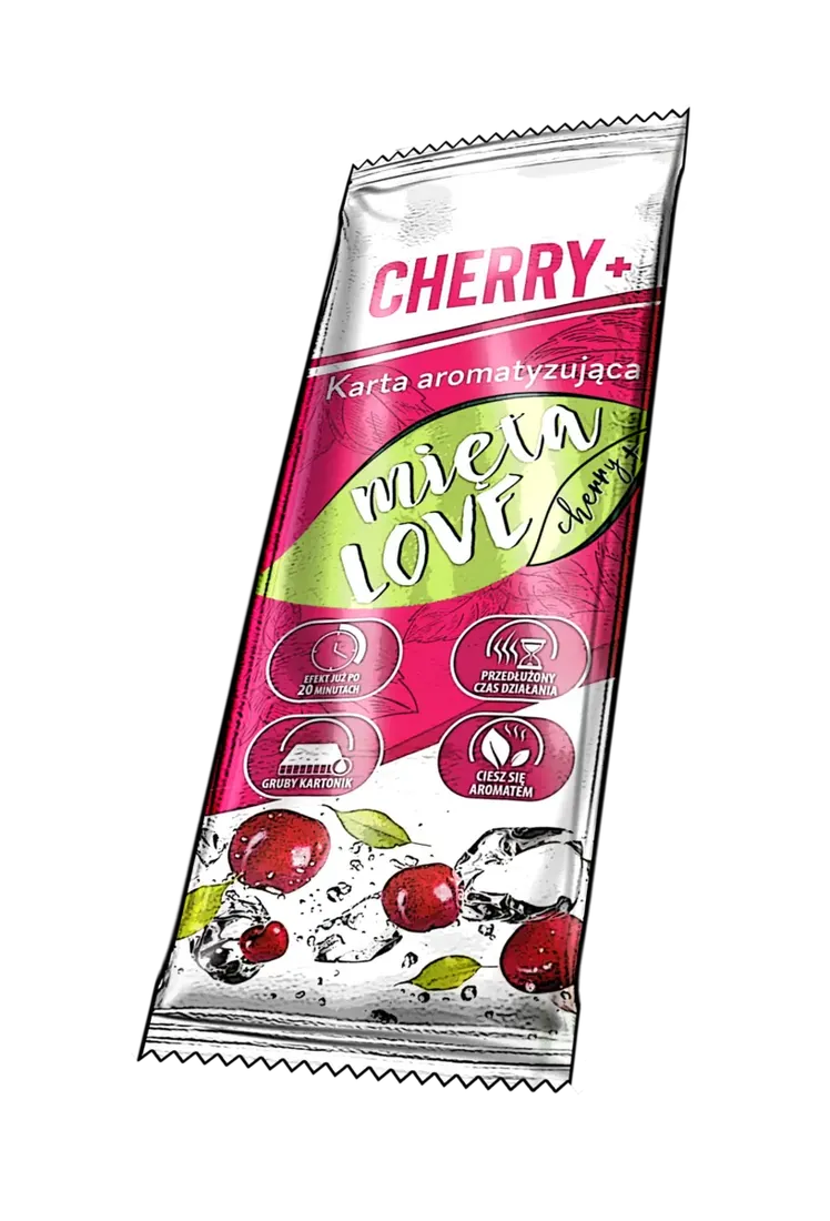 Karta aromatyzująca MiętaLove Cherry+