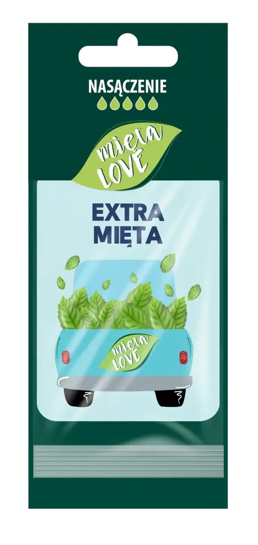 Zapach samochodowy MiętaLove Extra mięta