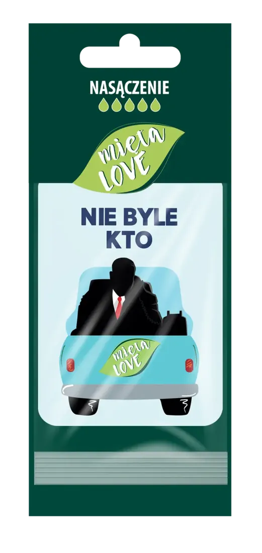 Zapach samochodowy MiętaLove Nie byle kto