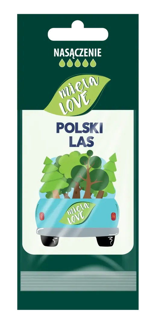 Zapach samochodowy MiętaLove Polski las