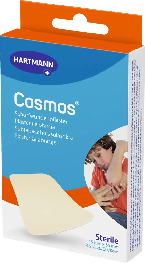 Sterylne plastry Hartmann Cosmos na otarcia